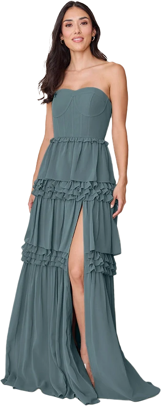 Adeline Chiffon Dress | Made To Order - Image 116