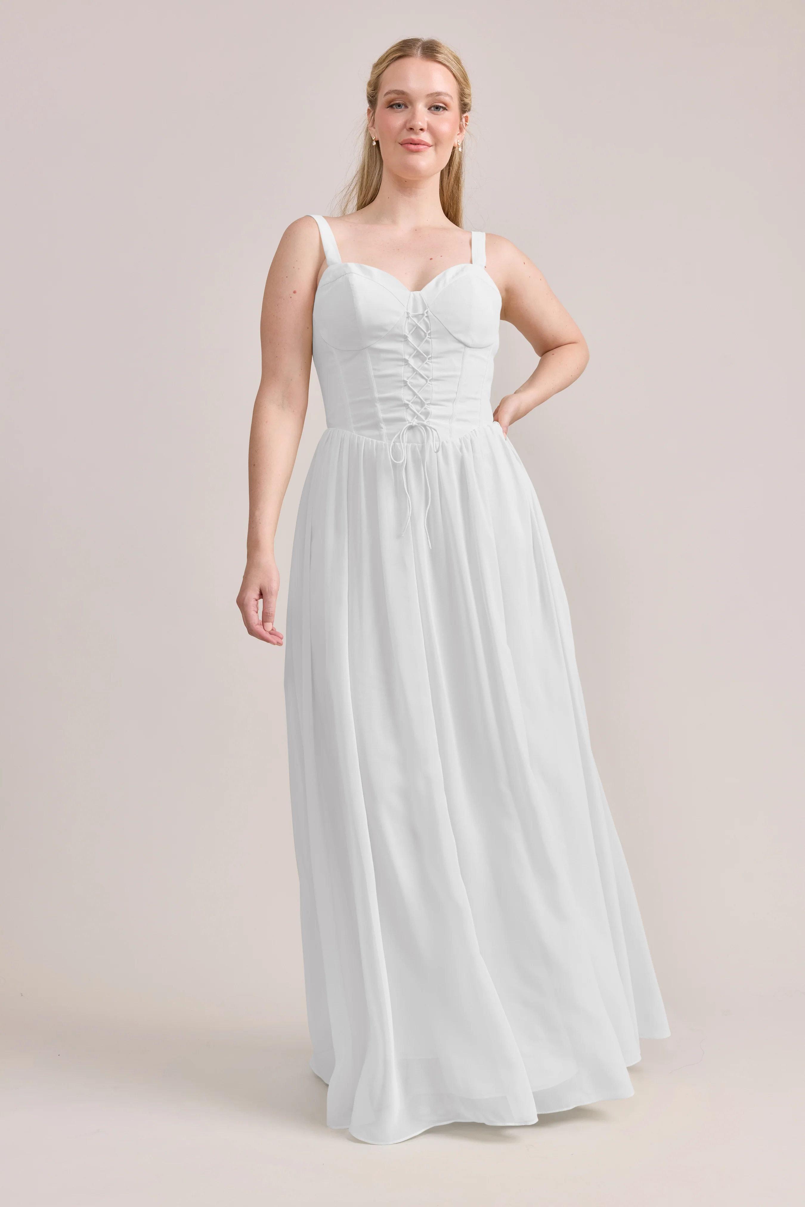 Alena Chiffon Dress | Made To Order - Image 124