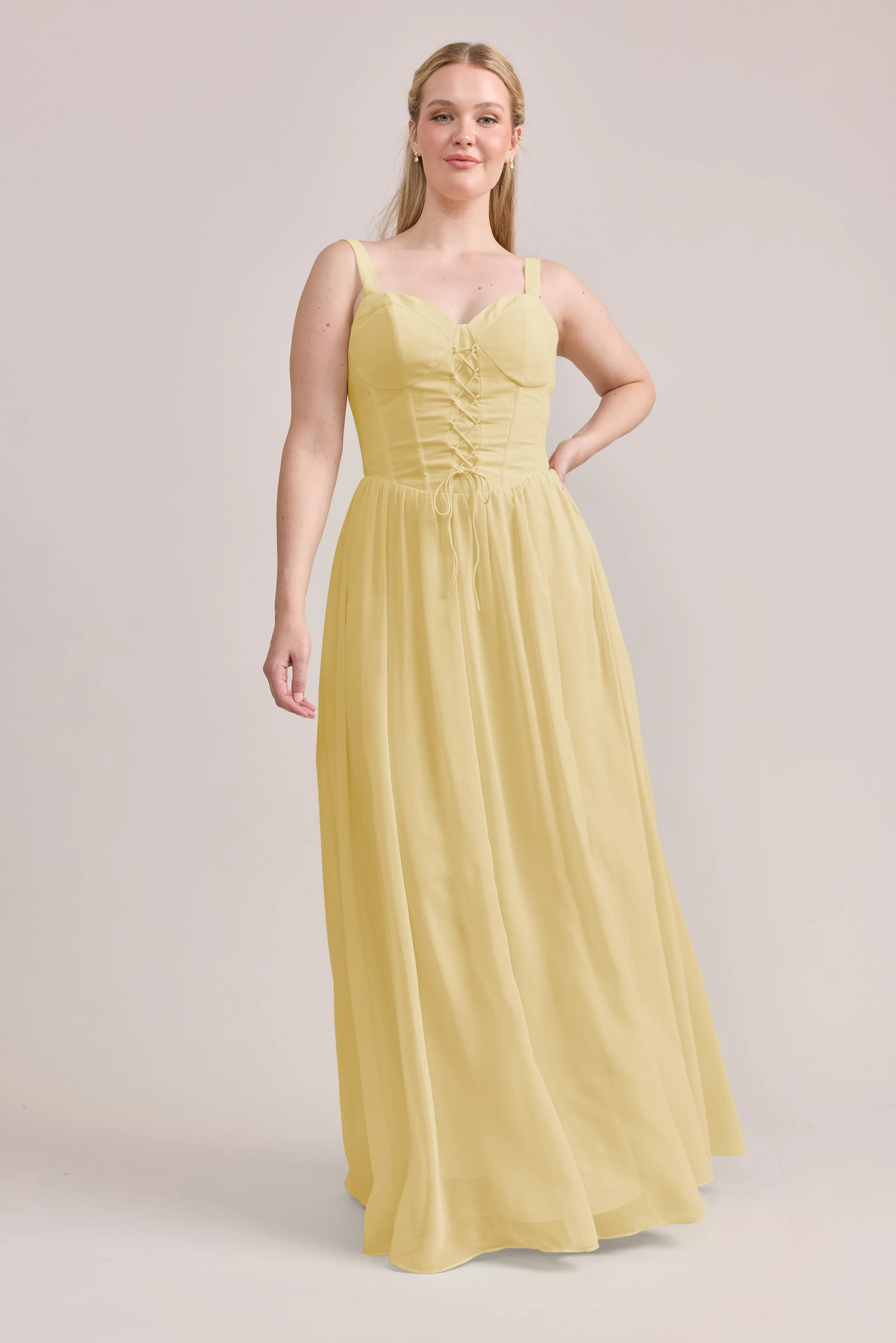 Alena Chiffon Dress | Made To Order - Image 130