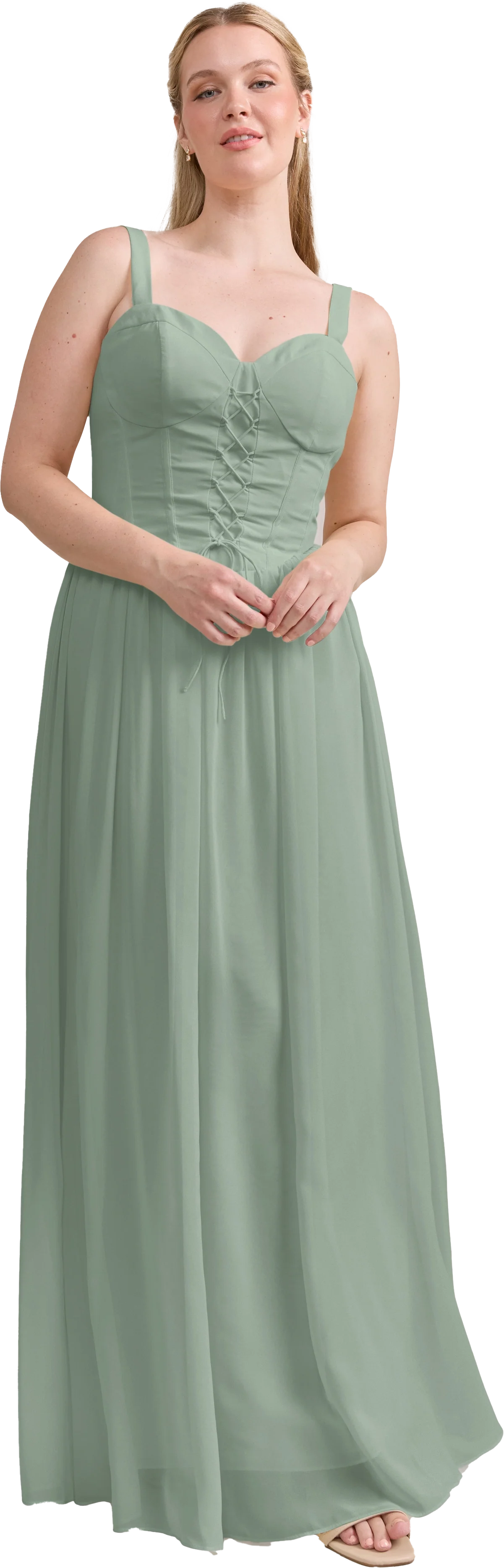 Alena Chiffon Dress | Made To Order - Image 170