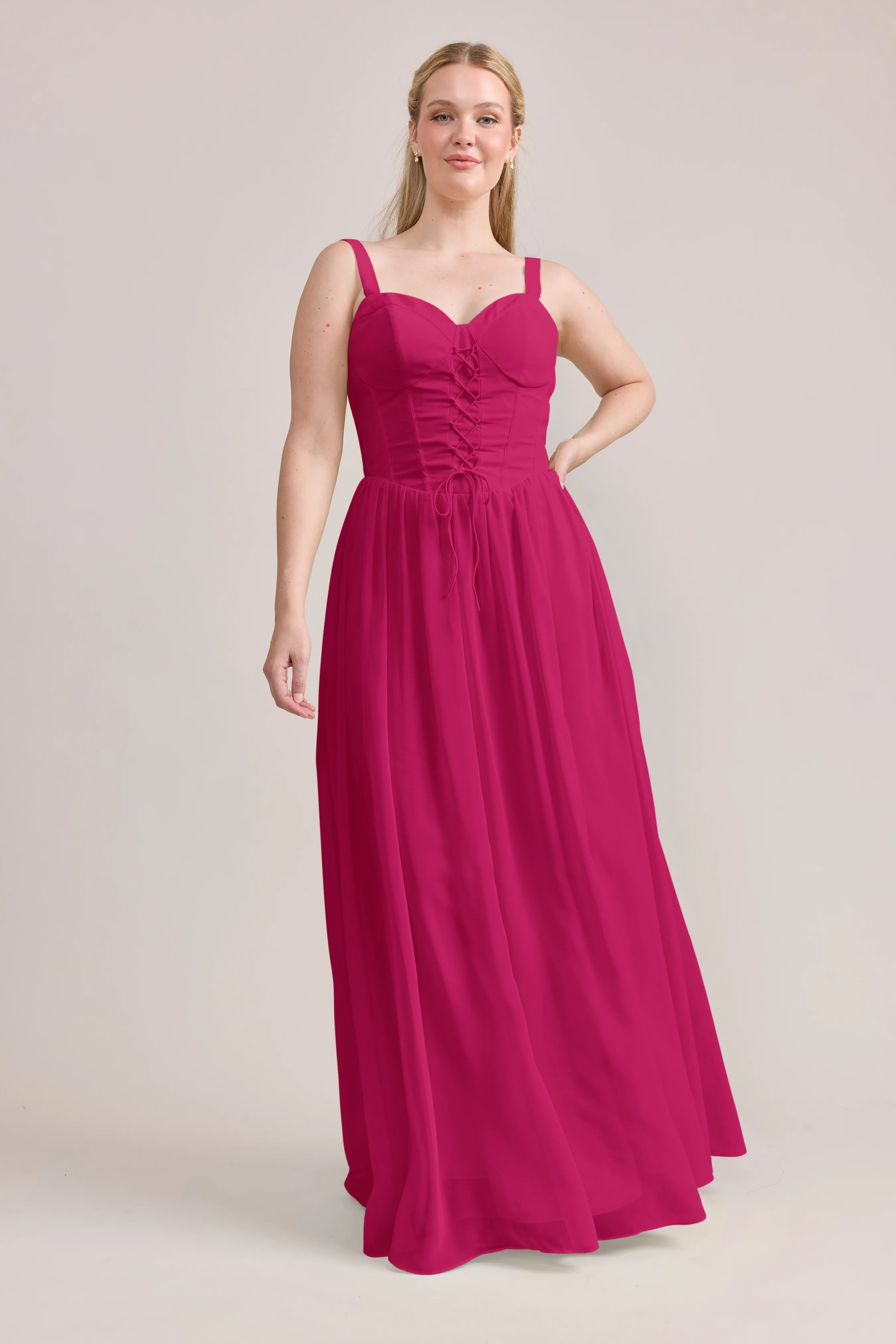Alena Chiffon Dress | Made To Order - Image 55
