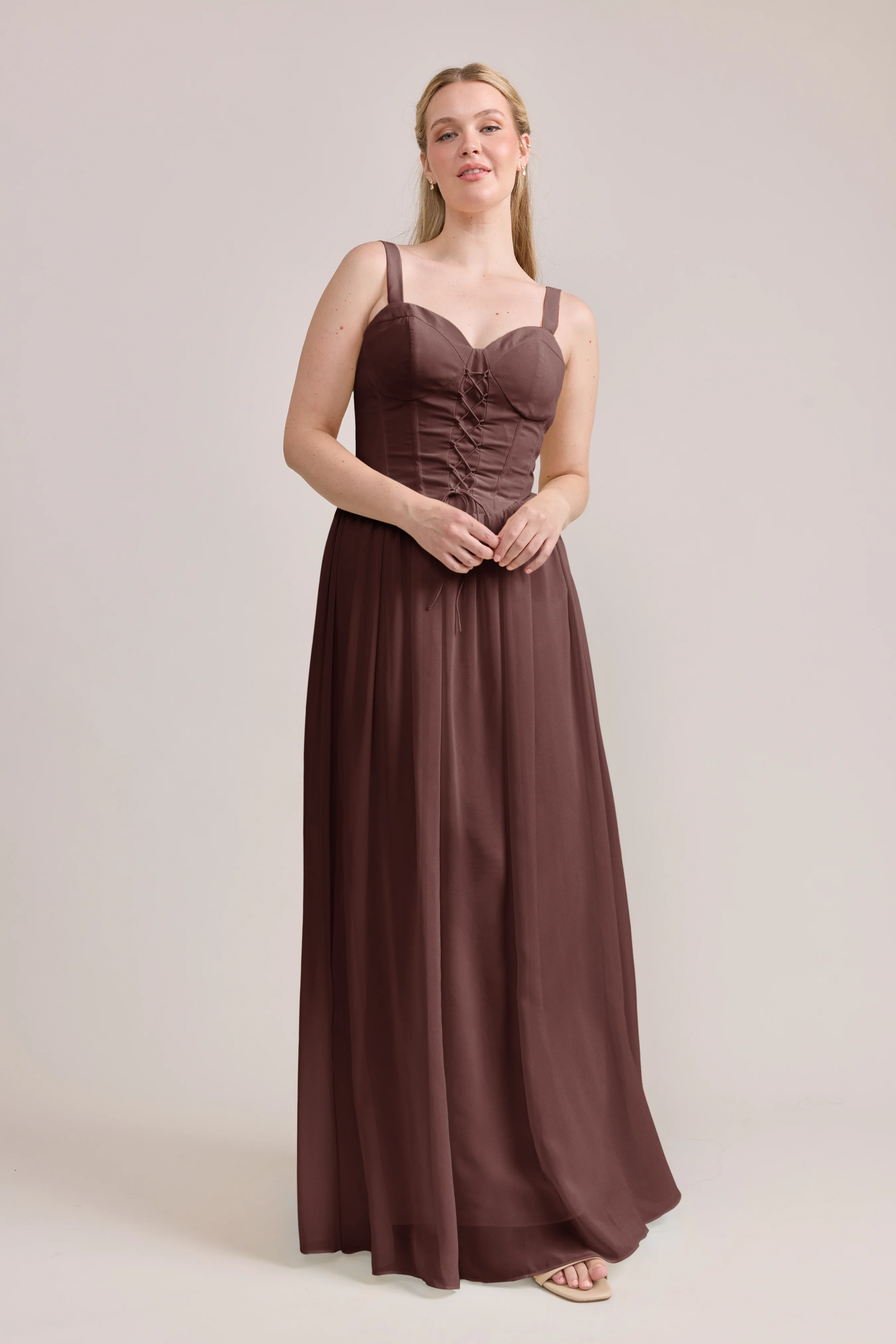 Alena Chiffon Dress | Made To Order - Image 65