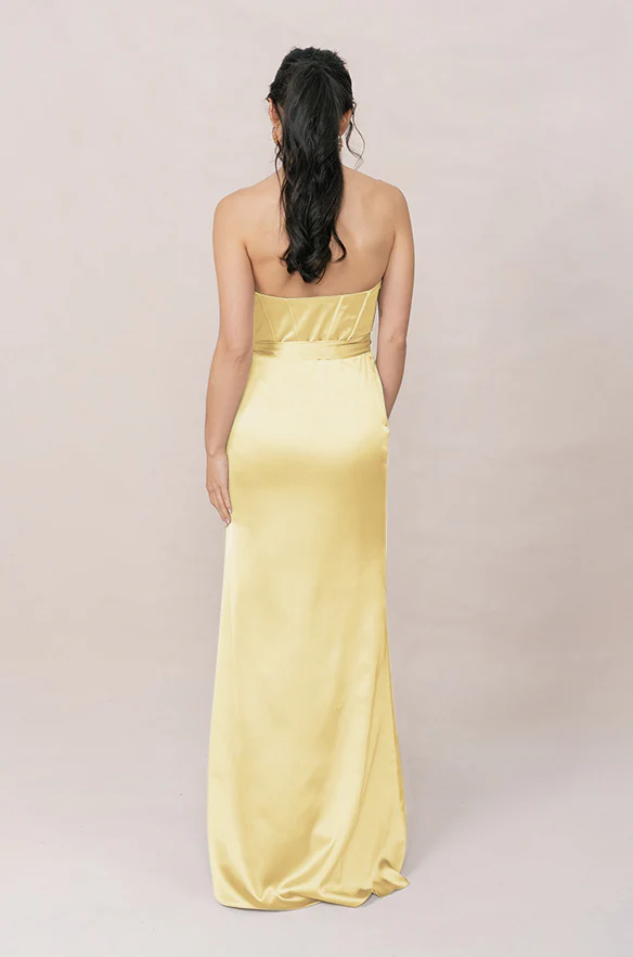 Amara Satin Dress | Made To Order - Image 107