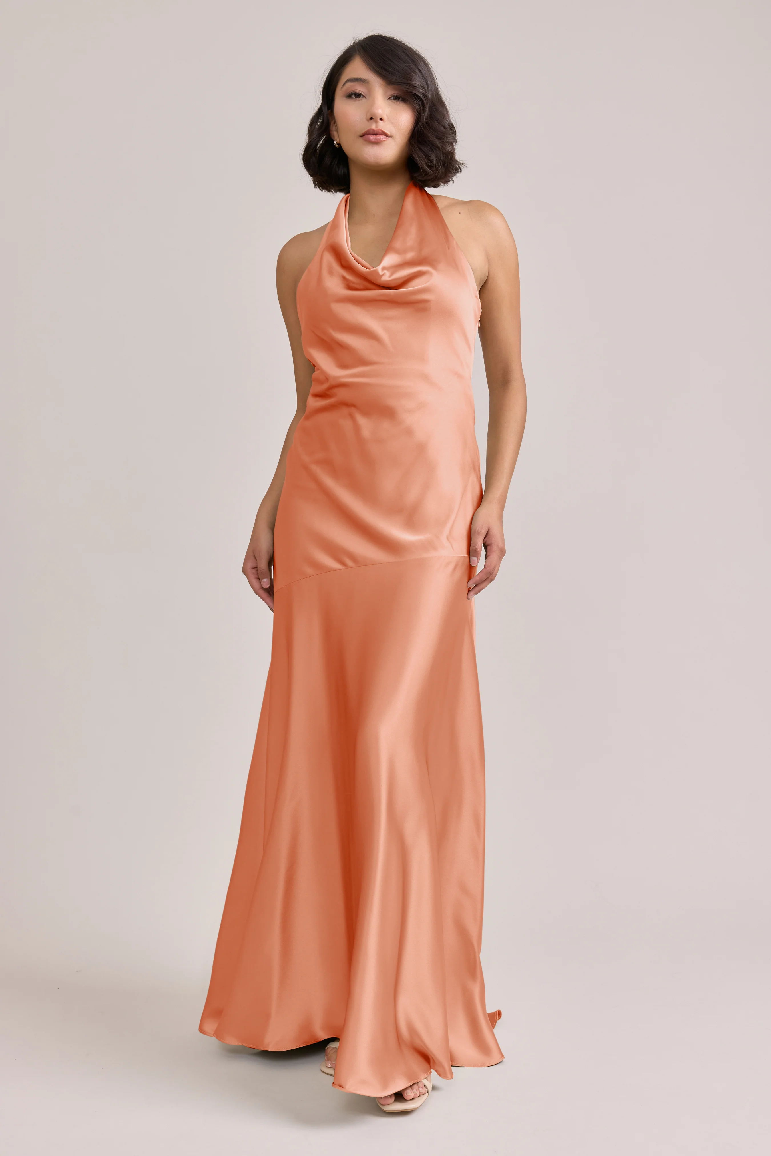 Amaya Satin Dress | Made To Order - Image 142