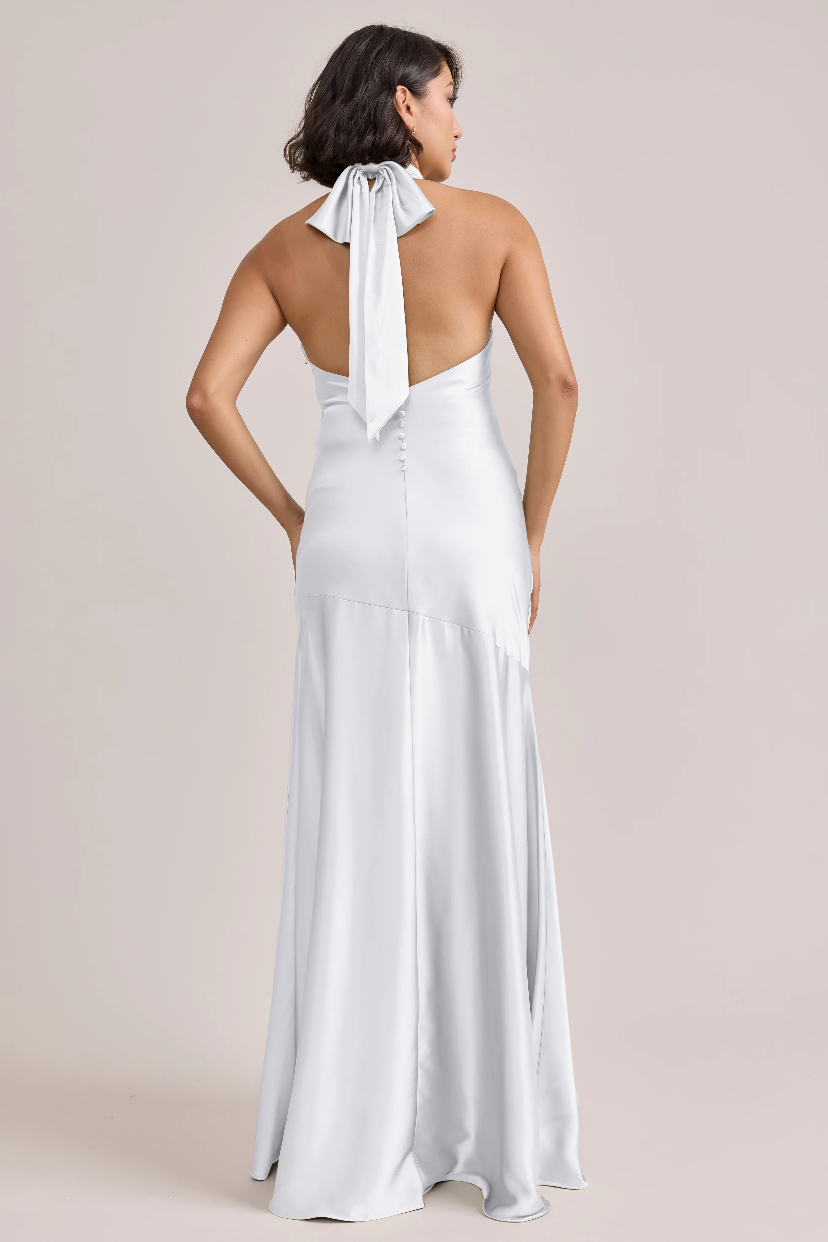Amaya Satin Dress | Made To Order - Image 156
