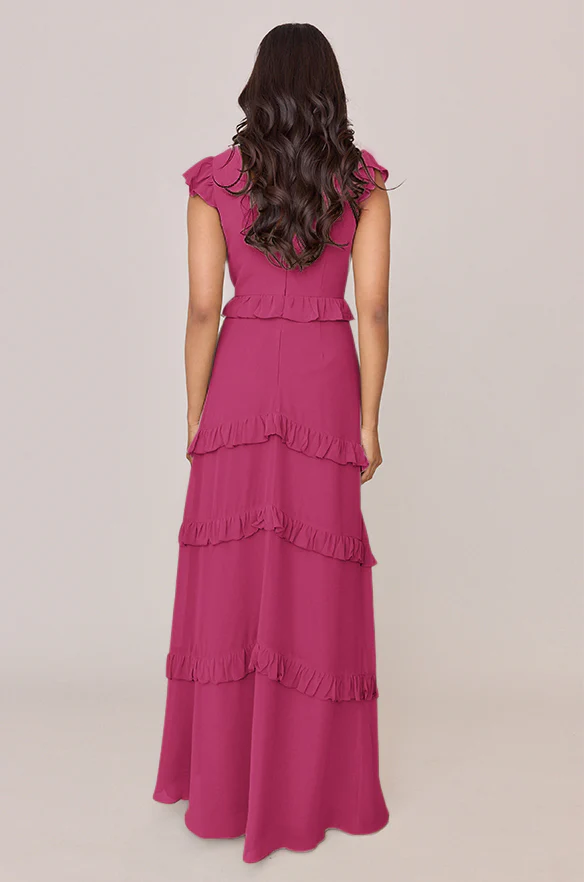 Amelia Chiffon Dress | Made To Order - Image 52