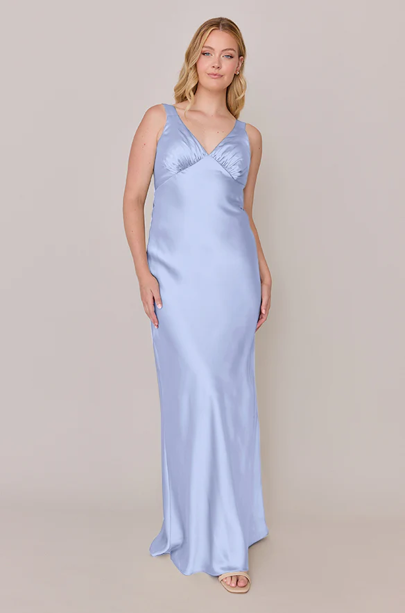 Audrey Satin Dress | Made To Order - Image 125