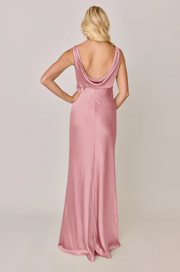 Audrey Satin Dress | Made To Order - Image 146