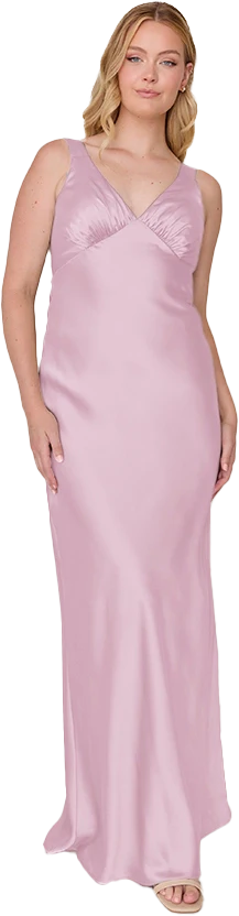 Audrey Satin Dress | Made To Order - Image 195