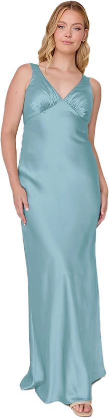 Audrey Satin Dress | Made To Order - Image 217
