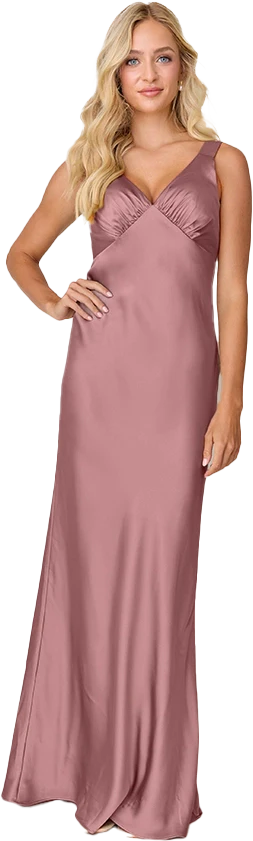 Audrey Satin Dress | Made To Order - Image 231