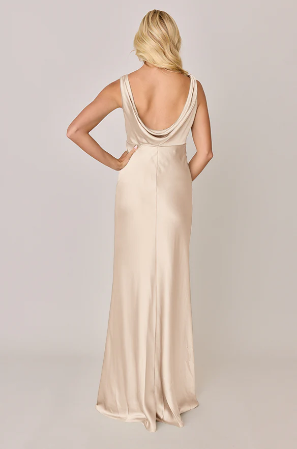 Audrey Satin Dress | Made To Order - Image 72
