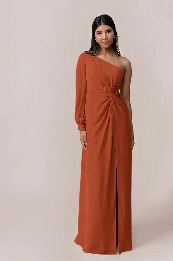 Aurora Chiffon Dress | Made To Order - Image 41