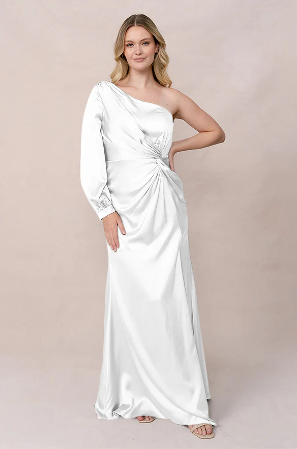 Aurora Satin Dress | Made To Order - Image 101