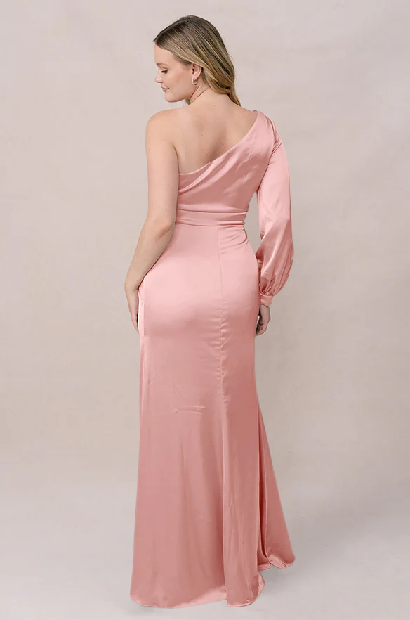 Aurora Satin Dress | Made To Order - Image 20