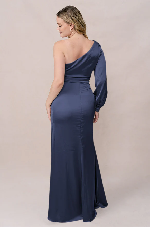 Aurora Satin Dress | Made To Order - Image 78