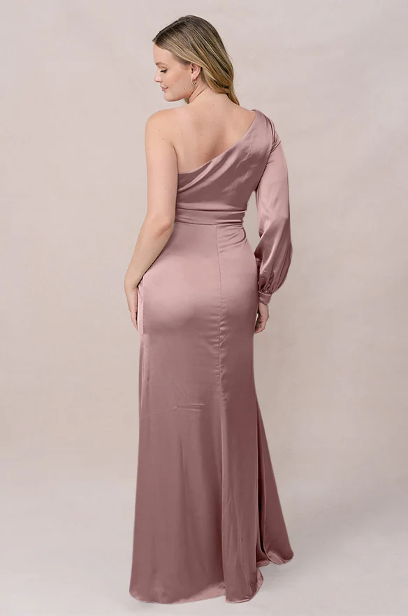 Aurora Satin Dress | Made To Order - Image 80