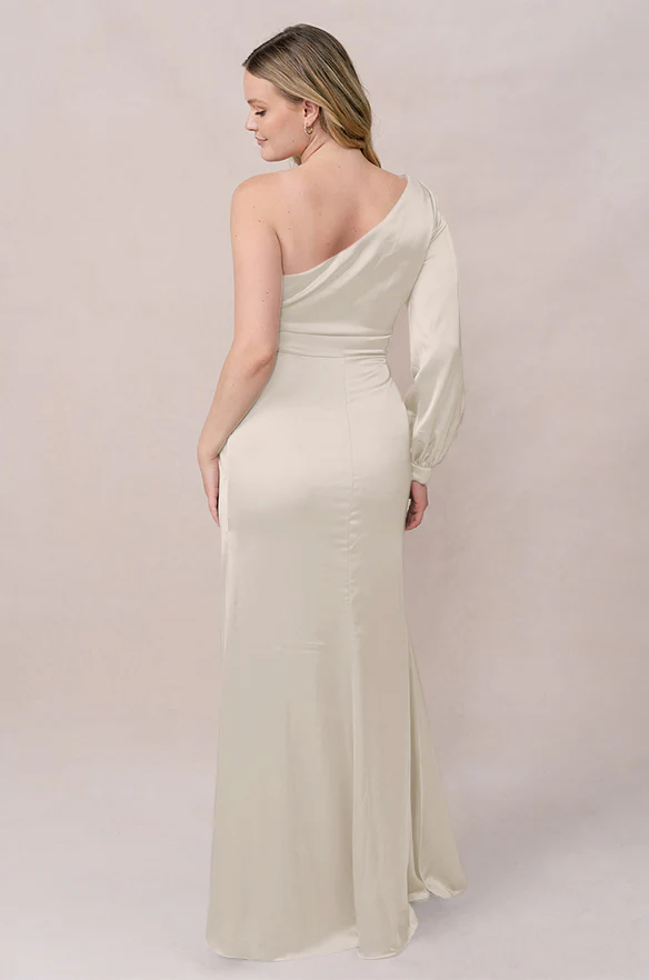 Aurora Satin Dress | Made To Order - Image 92