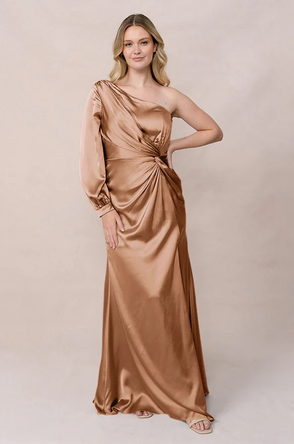 Aurora Satin Dress | Made To Order - Image 99