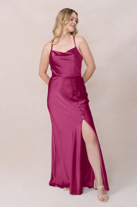 Billie Satin Dress | Made To Order - Image 41