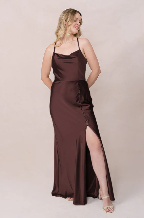 Billie Satin Dress | Made To Order - Image 59