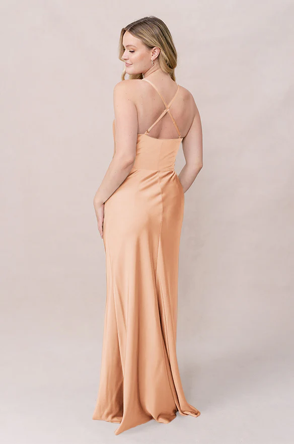 Billie Satin Dress | Made To Order - Image 70