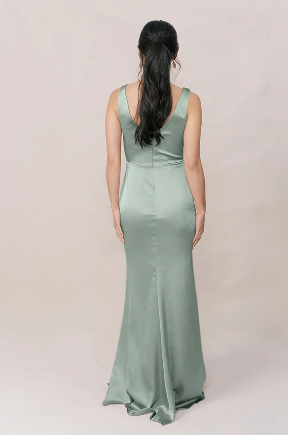 Blair Satin Dress | Made To Order - Image 91