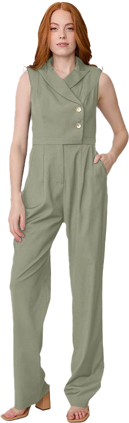 Blake Crepe Jumpsuit | Made To Order - Image 89