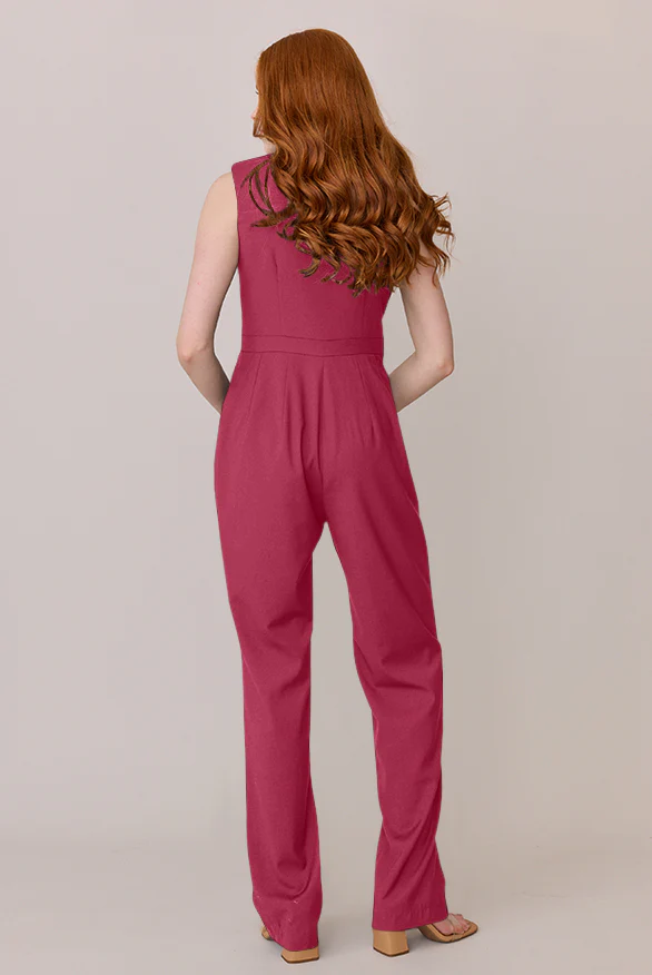 Blake Crepe Jumpsuit | Made To Order - Image 9