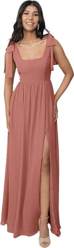 Bowie Chiffon Dress | Made To Order - Image 120