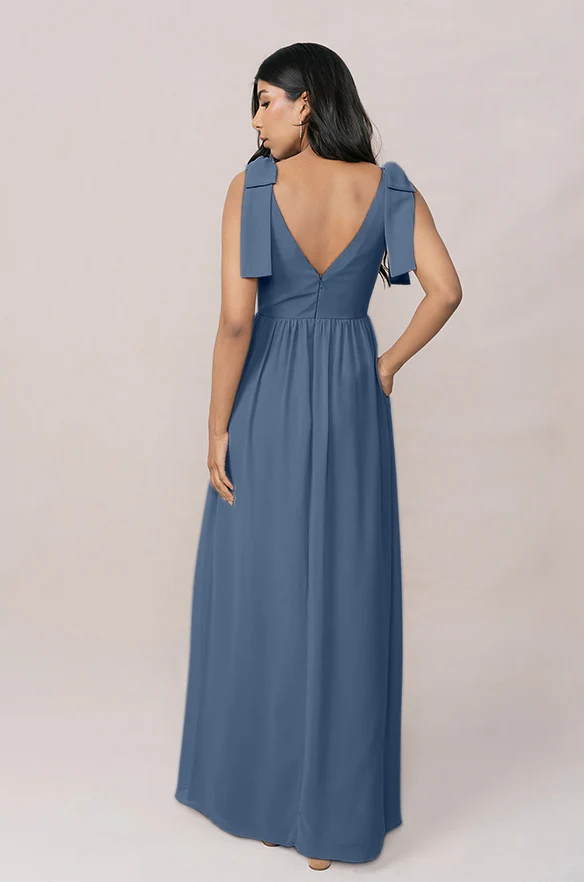 Bowie Chiffon Dress | Made To Order - Image 44