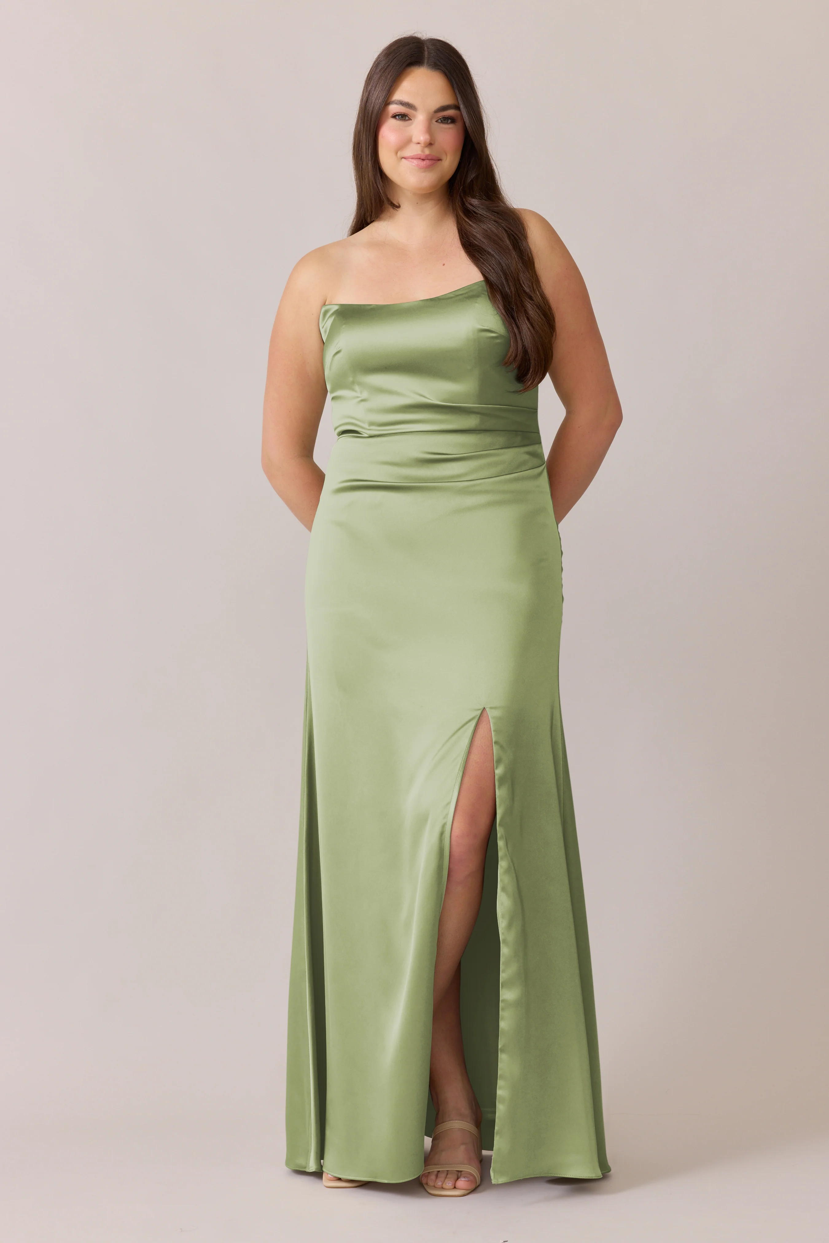 Briar Satin Dress | Made To Order - Image 158