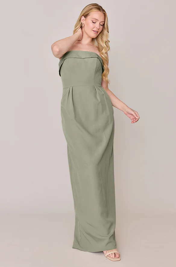 Caroline Crepe Dress | Made To Order - Image 116
