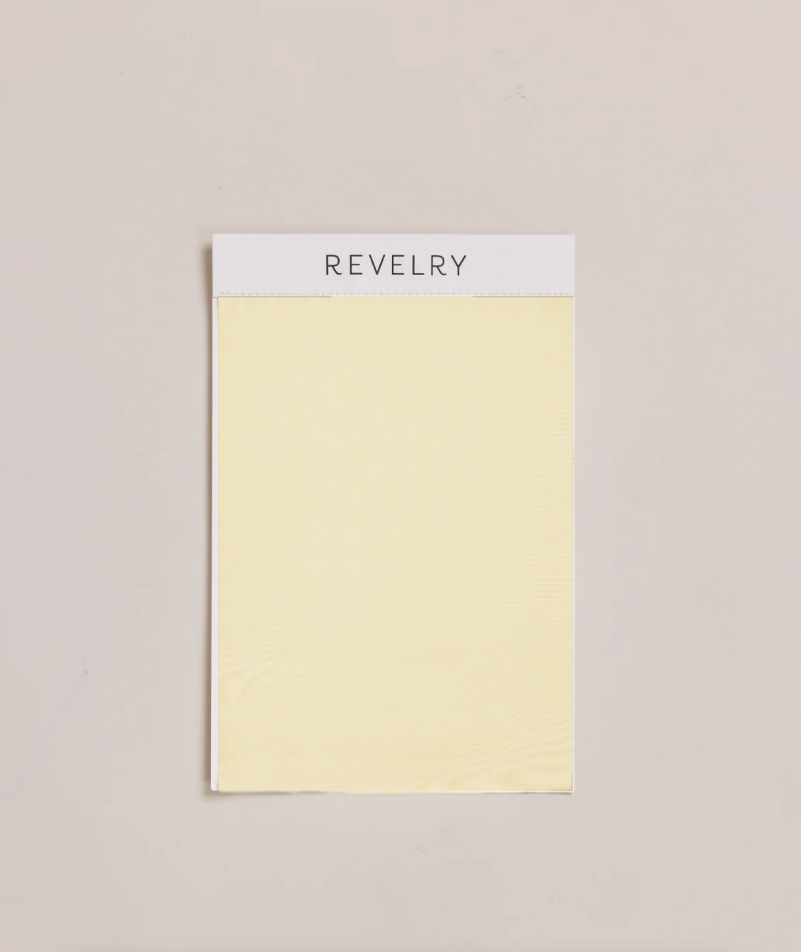 Chiffon Mega Swatch | Ready To Ship | Pale Yellow