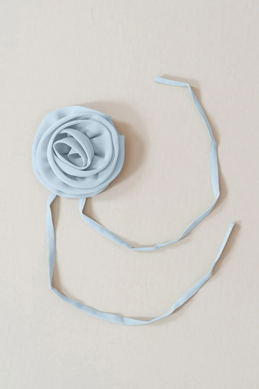 Chiffon Rose Neck Tie | Made To Order - Image 48