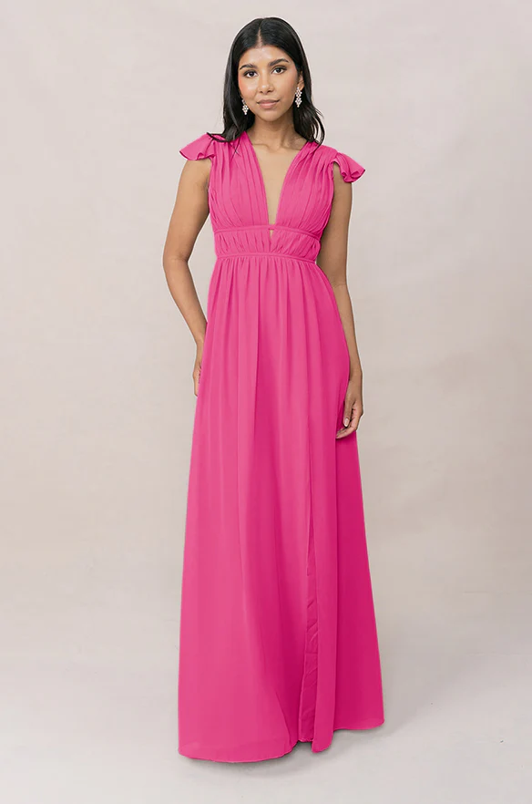 Cora Chiffon Dress | Made To Order - Image 107