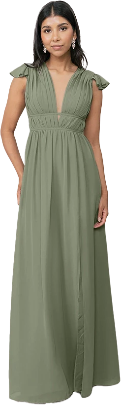 Cora Chiffon Dress | Made To Order - Image 156