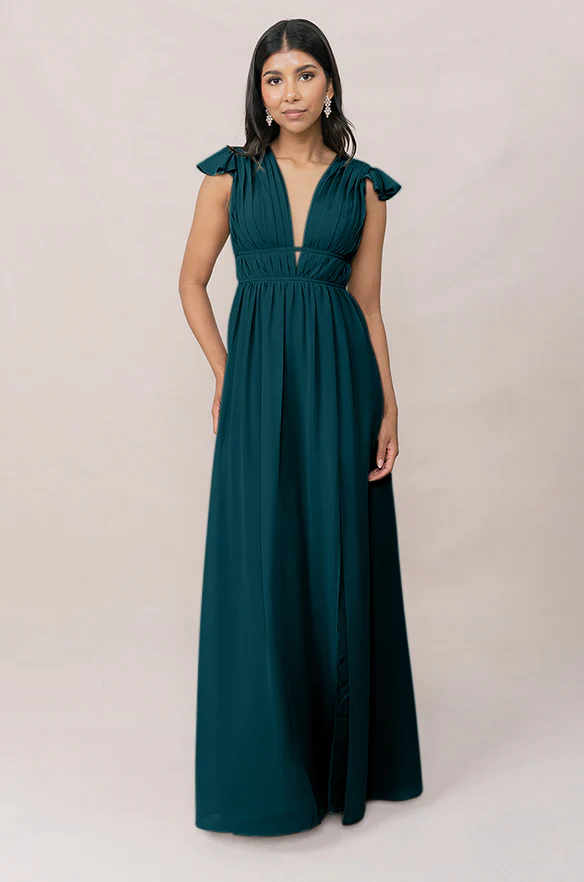 Cora Chiffon Dress | Made To Order - Image 55