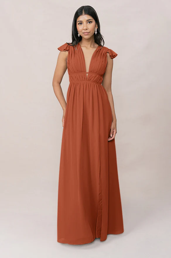 Cora Chiffon Dress | Made To Order - Image 87