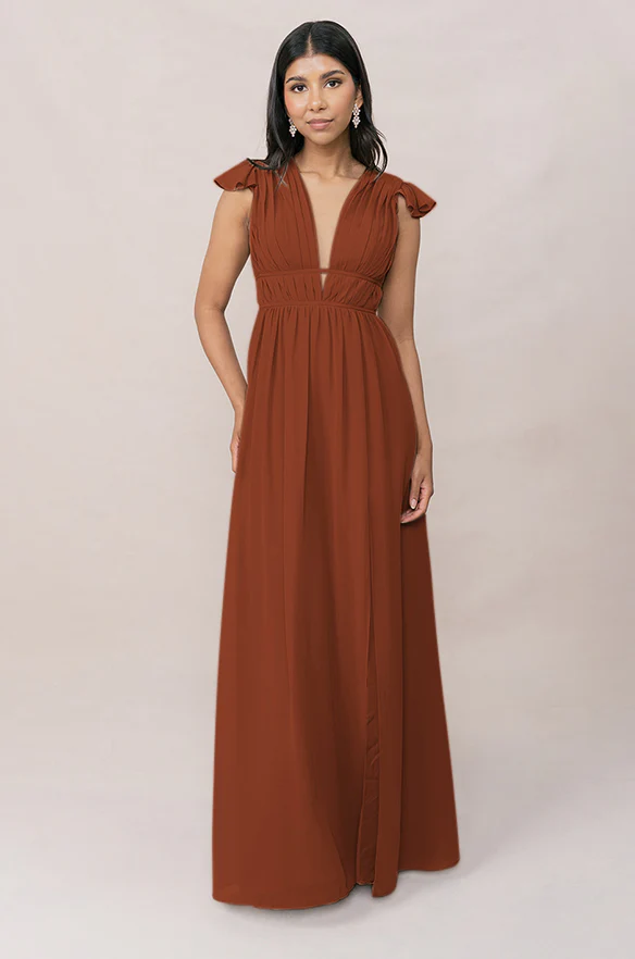 Cora Chiffon Dress | Made To Order - Image 89