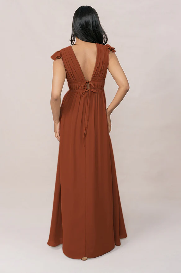 Cora Chiffon Dress | Made To Order - Image 90