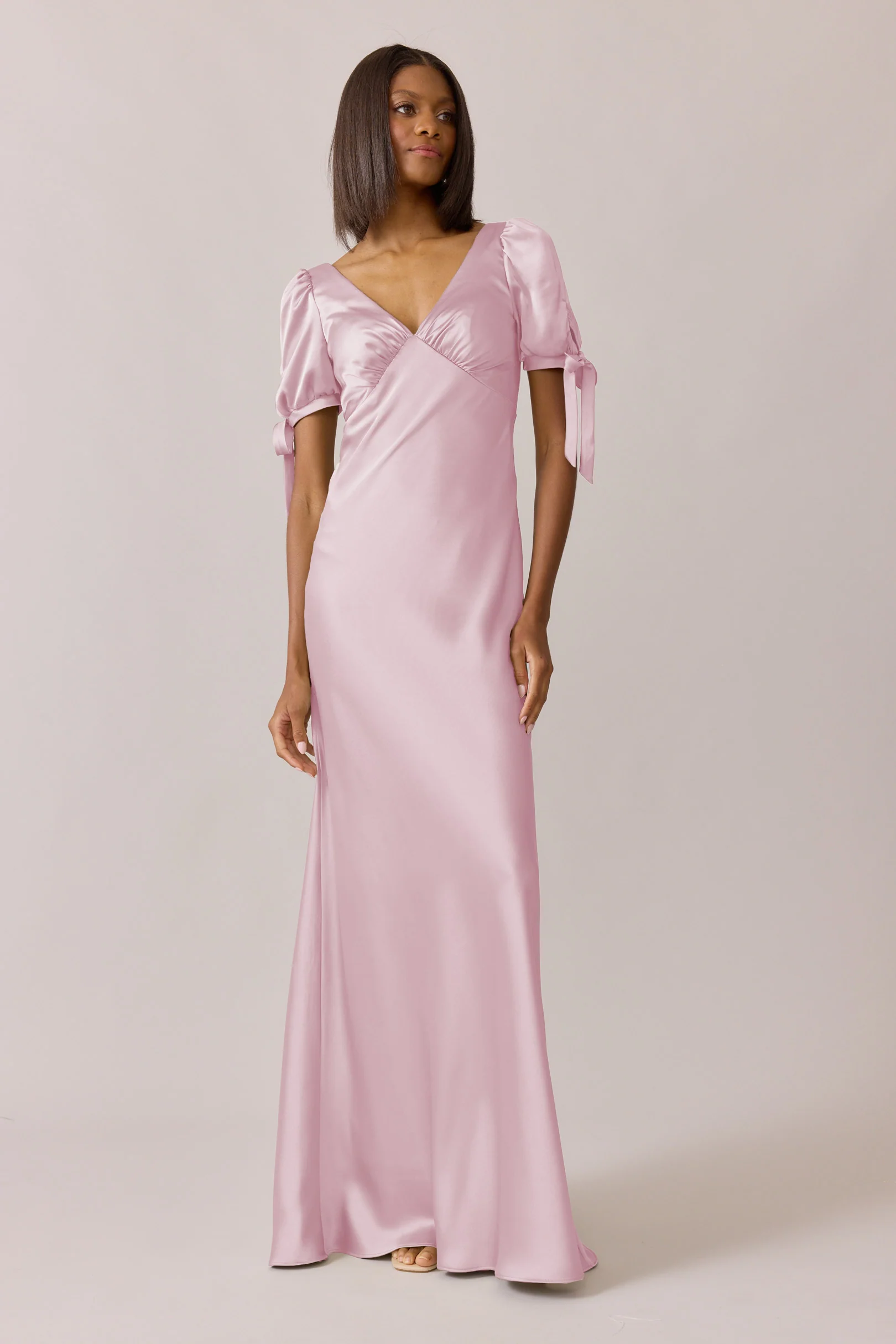 Daisy Satin Dress | Made To Order - Image 103