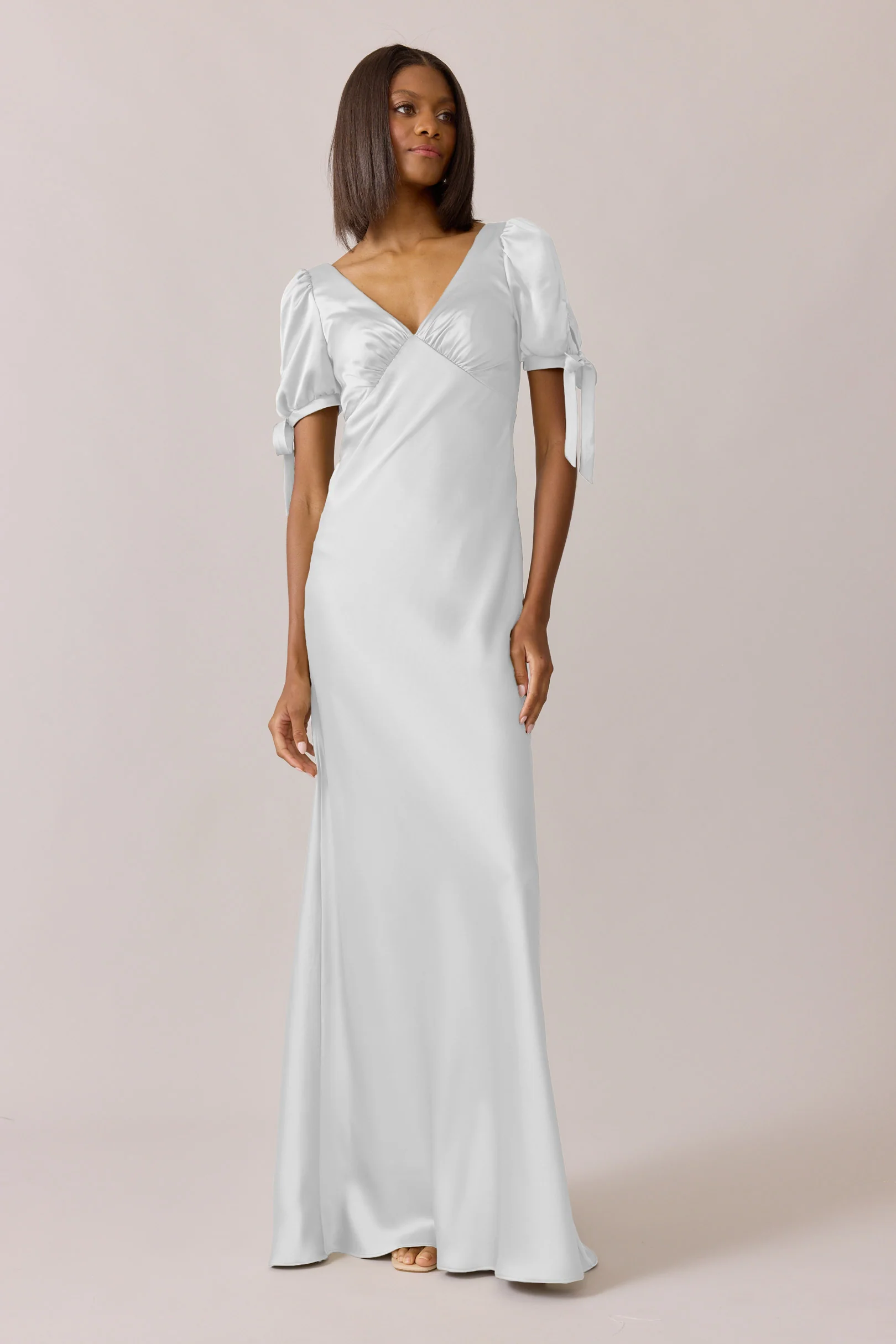 Daisy Satin Dress | Made To Order - Image 105