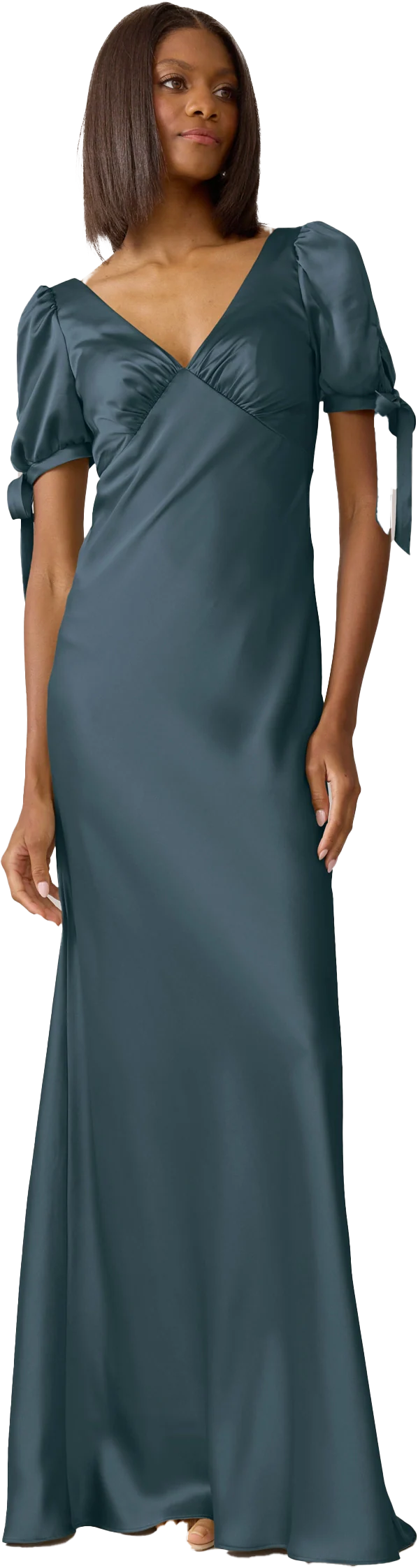 Daisy Satin Dress | Made To Order - Image 121