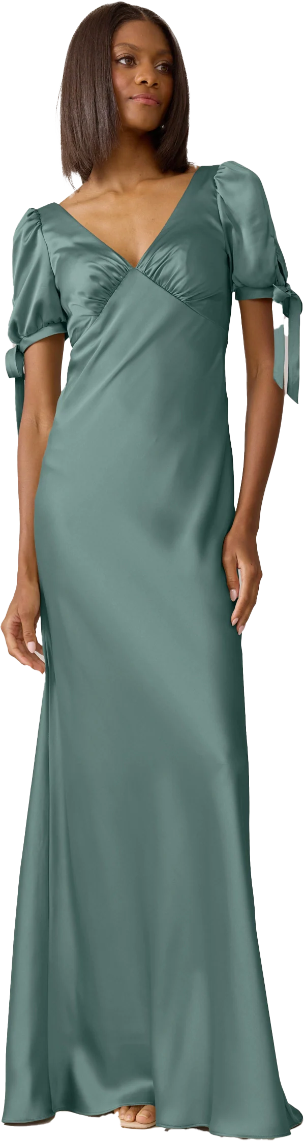 Daisy Satin Dress | Made To Order - Image 145