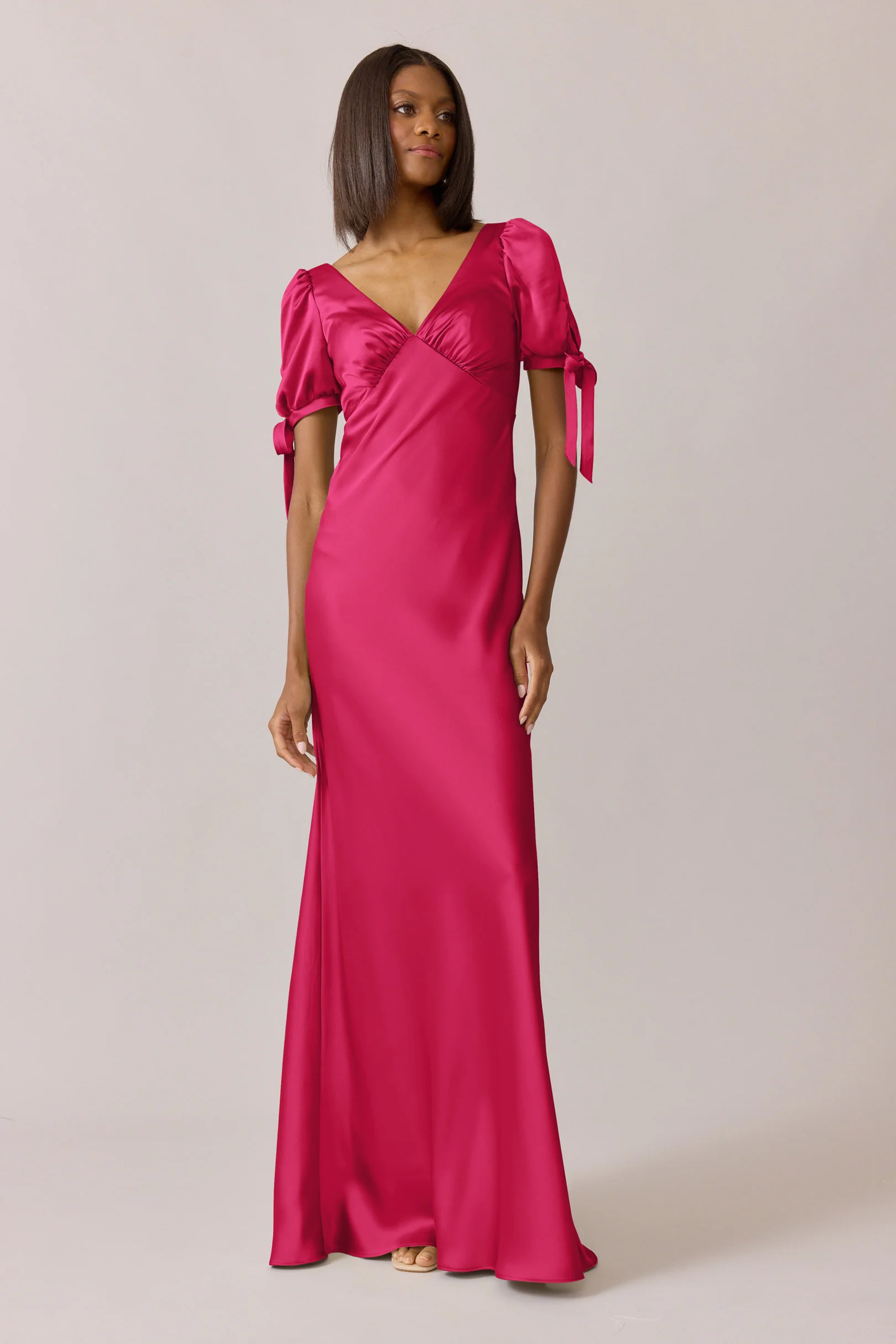 Daisy Satin Dress | Made To Order - Image 35