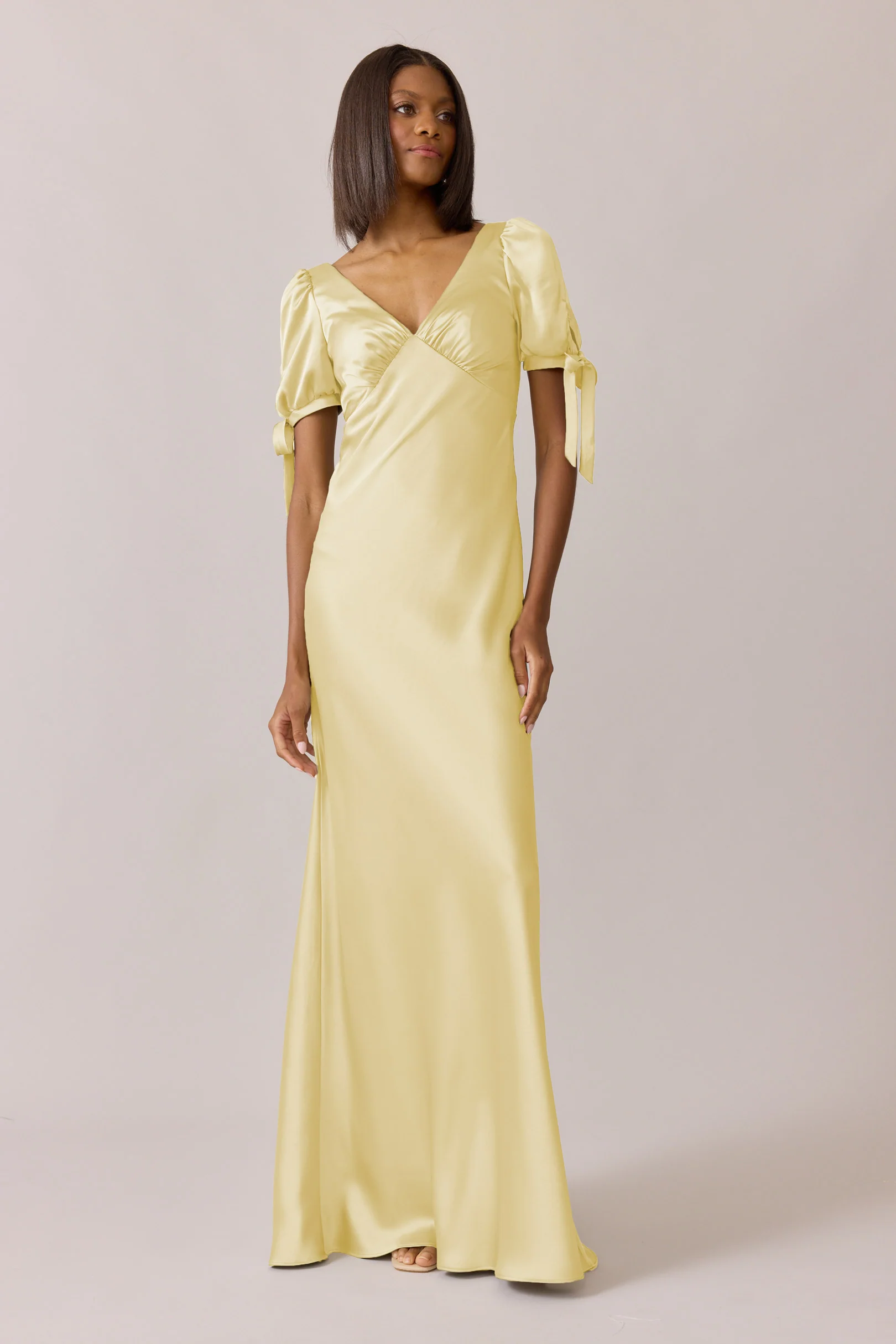 Daisy Satin Dress | Made To Order - Image 53