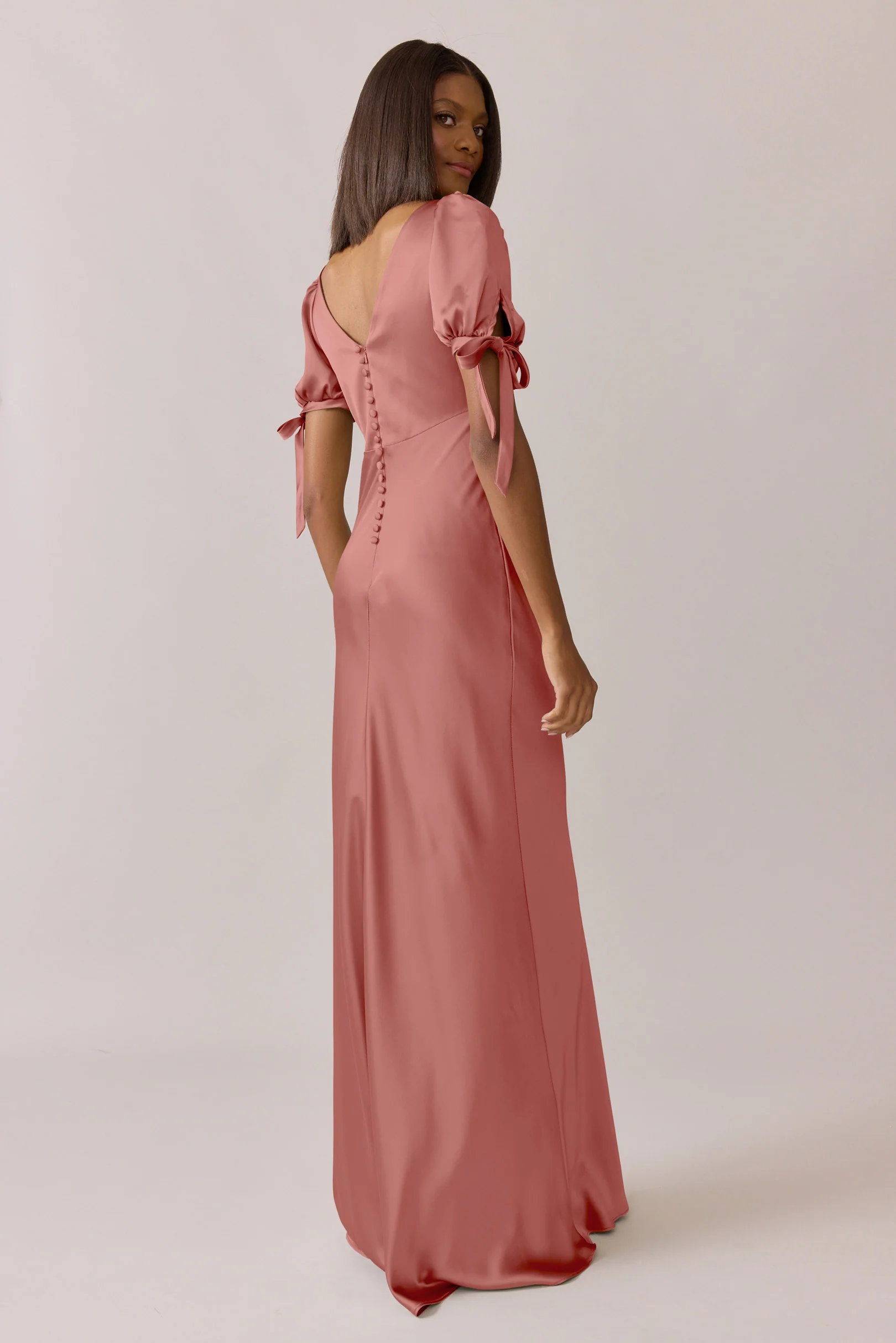 Daisy Satin Dress | Made To Order - Image 6