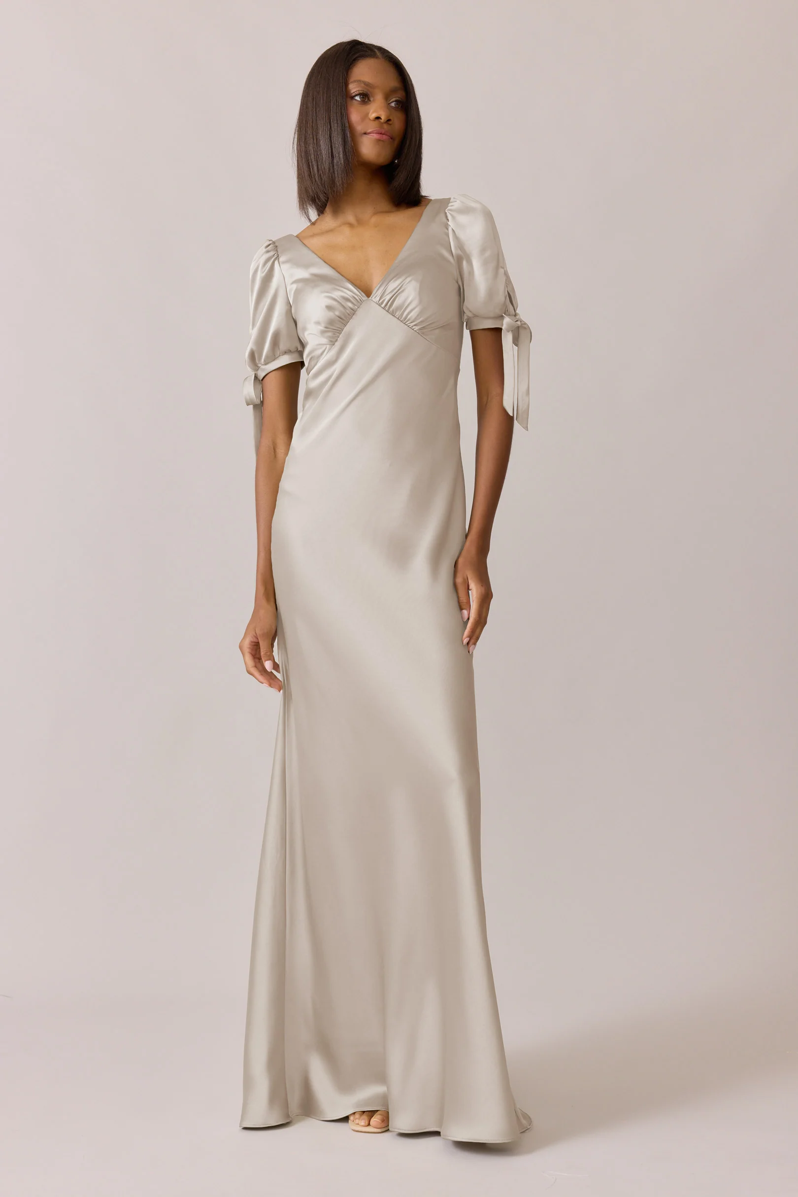 Daisy Satin Dress | Made To Order - Image 63