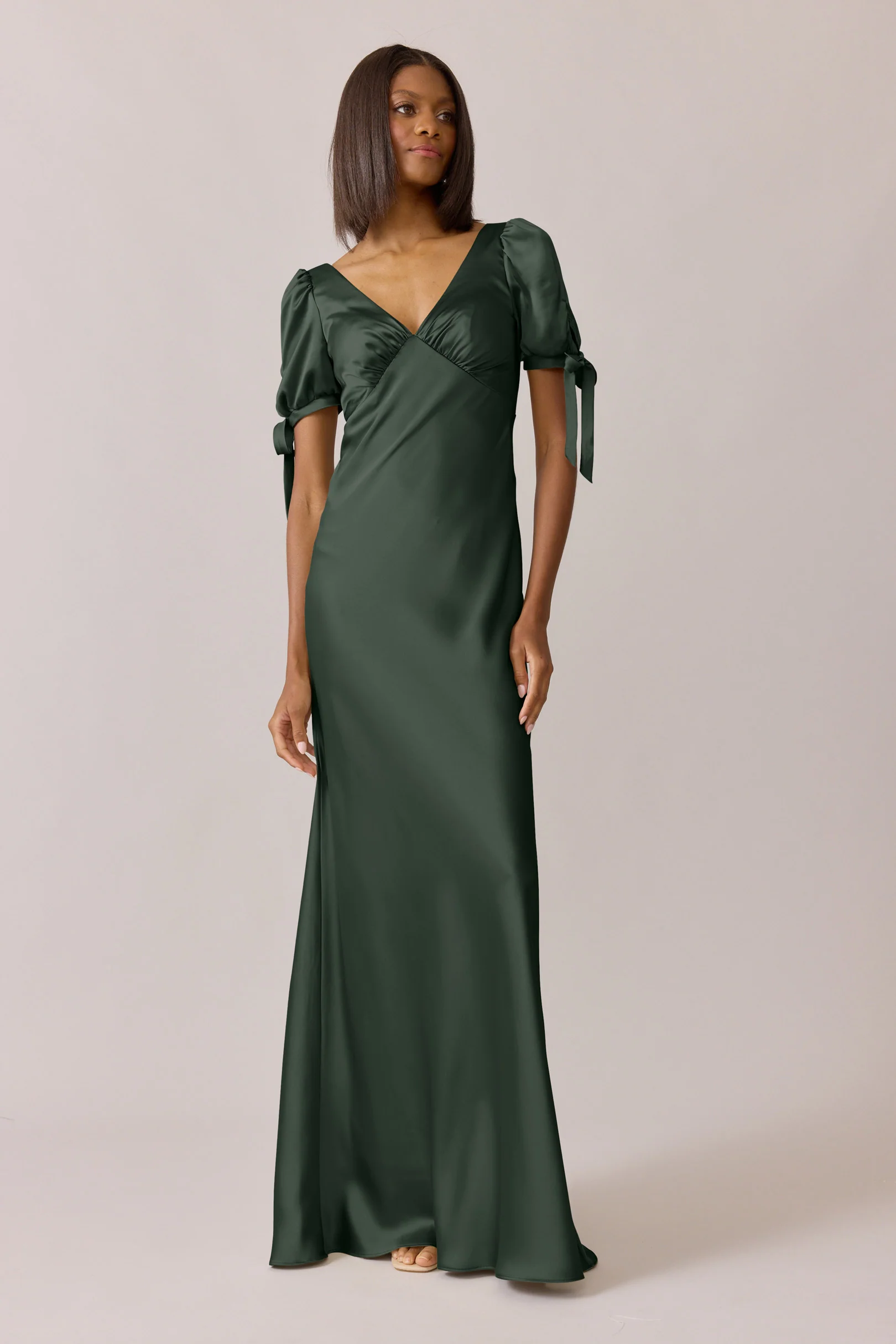 Daisy Satin Dress | Made To Order - Image 7